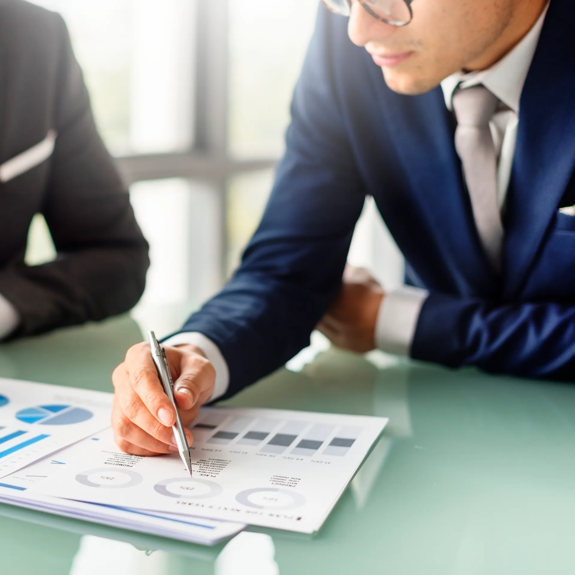 tax advisor consulting client financial situation